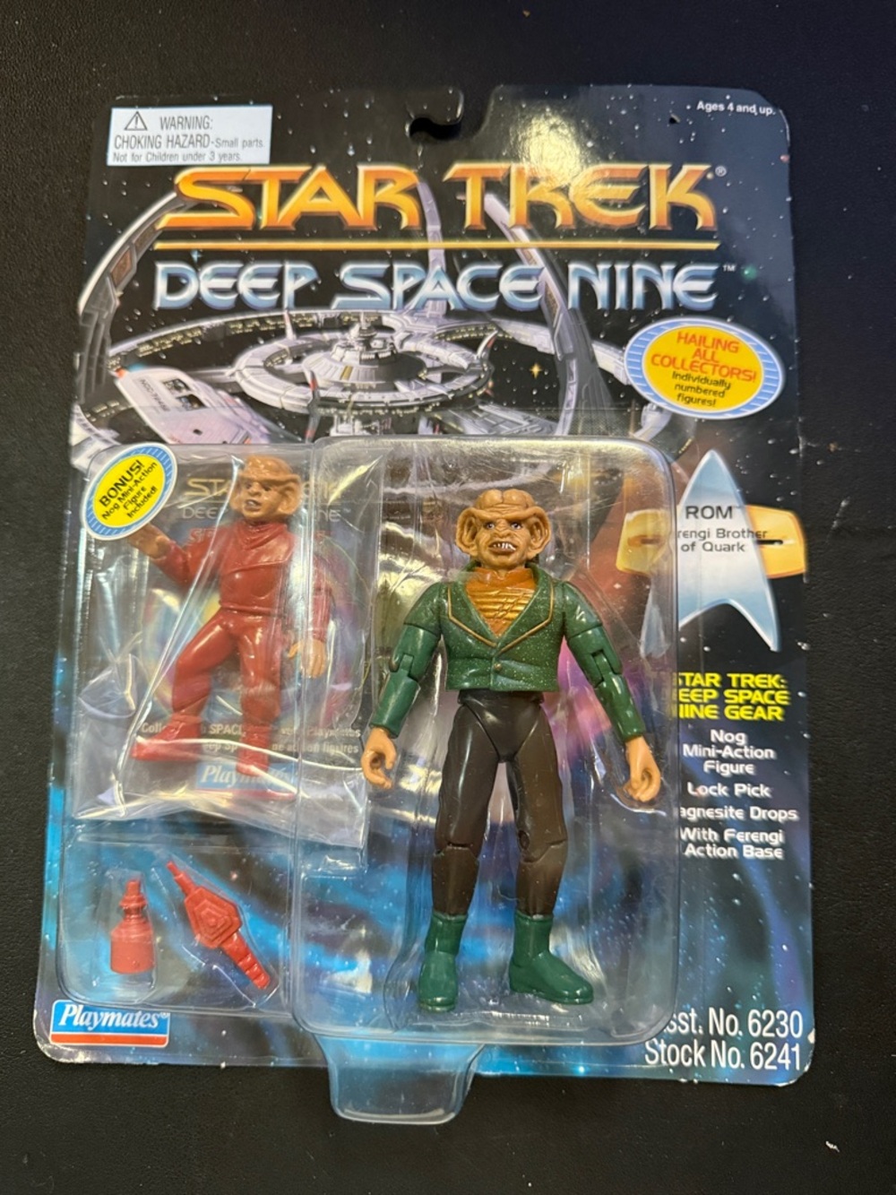 Star Trek Deep Space Nine Rom Action Figure - Green & Brown